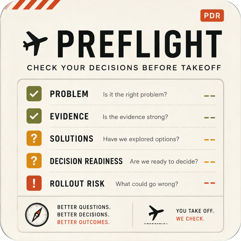 Preflight screenshot 1