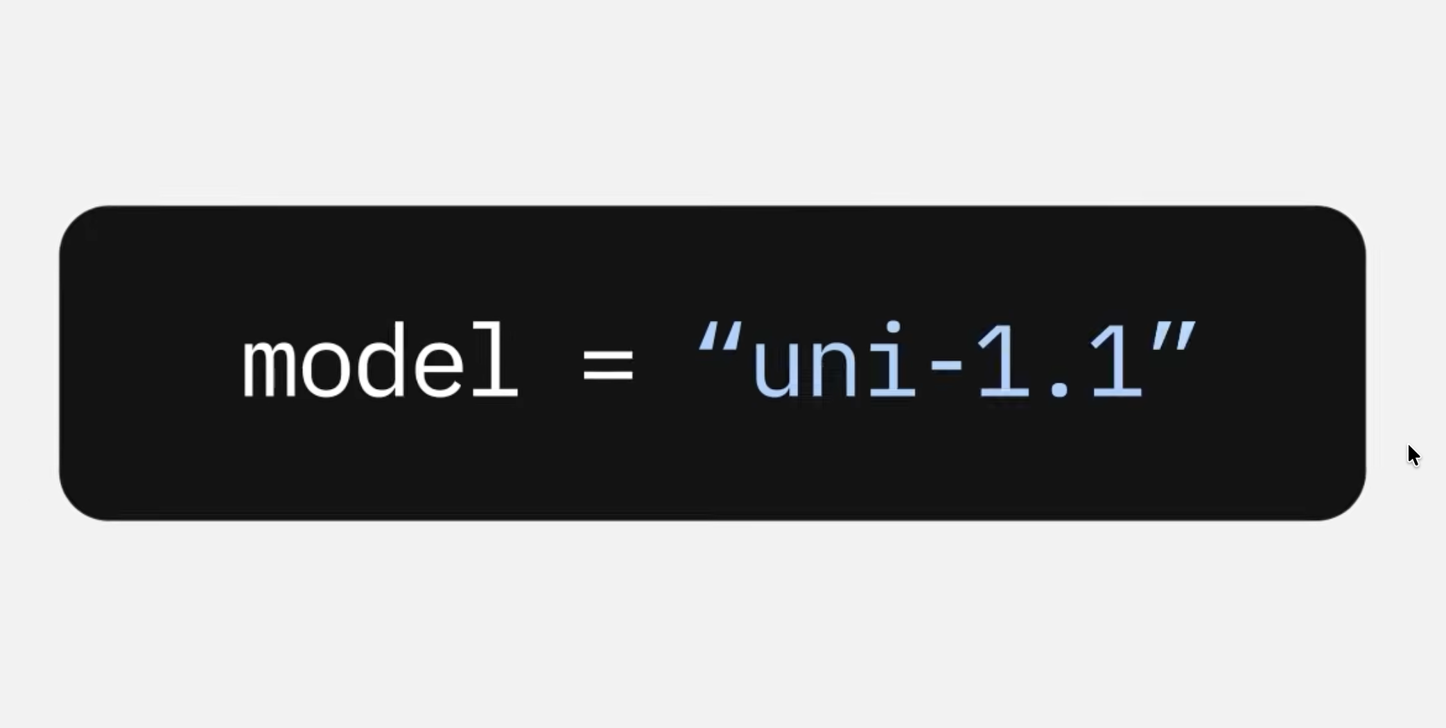 Luma Uni 1.1 API  gallery image
