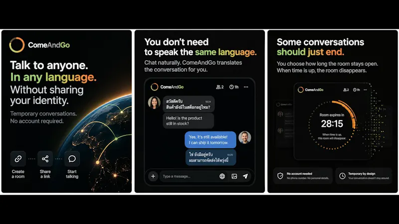 ComeAndGo screenshot 1 (video preview)