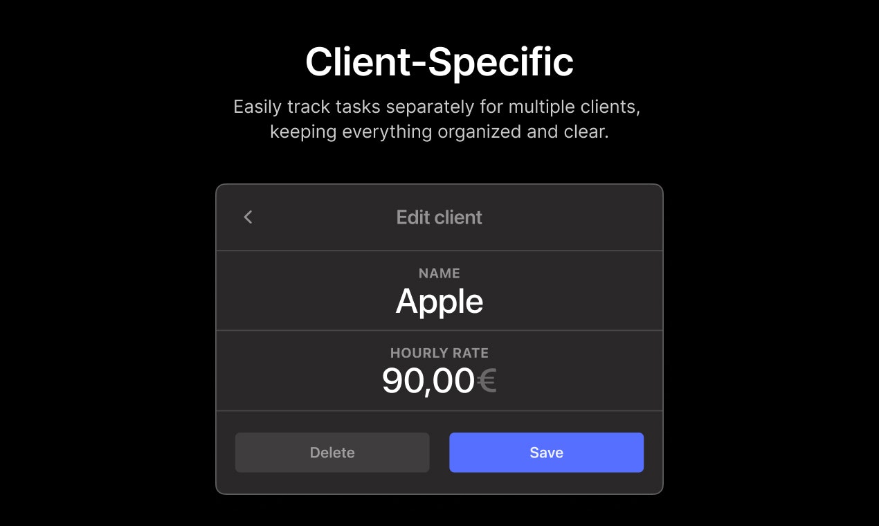 Rutina diaria - Rastreador de tiempo de Menubar para macOS media 5