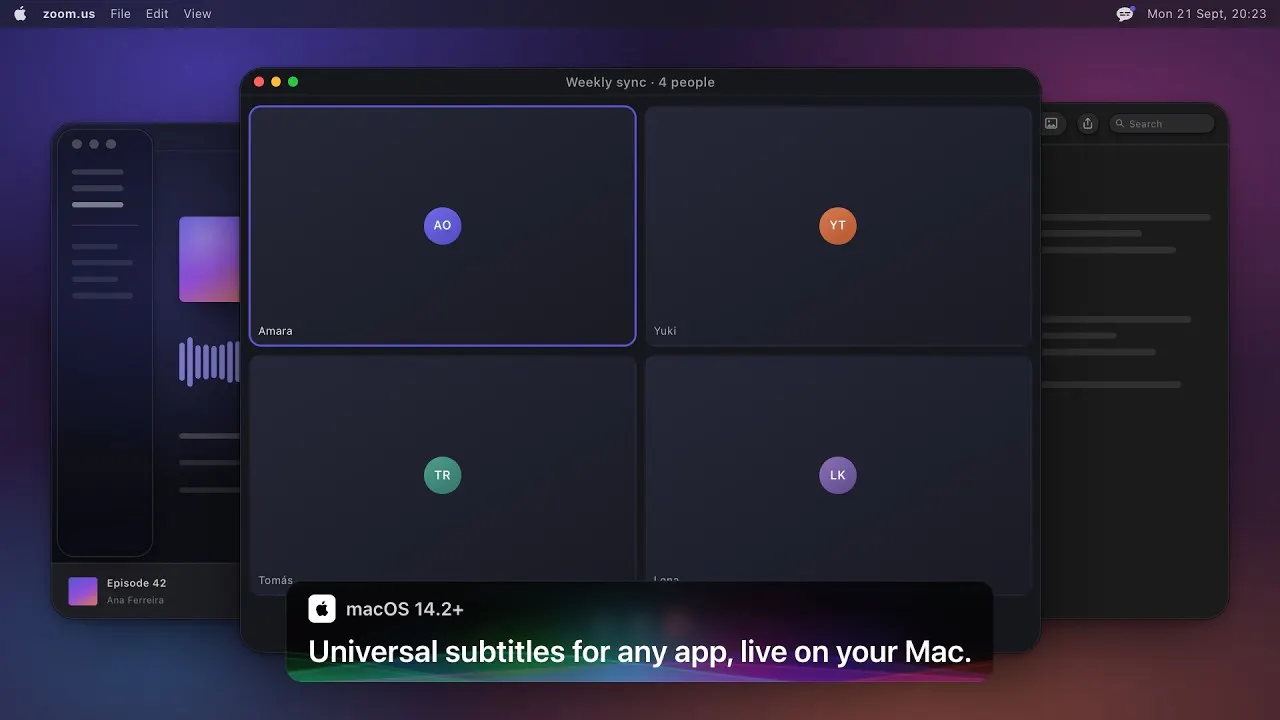 Subtitles gallery image