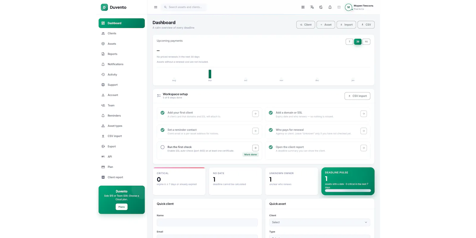 Never miss a client deadline again screenshot 7