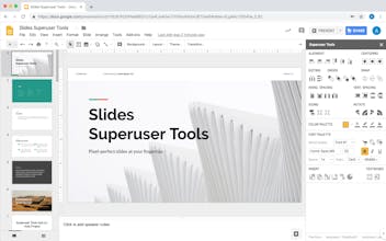Google Slides Superuser Tools Add-on gallery image