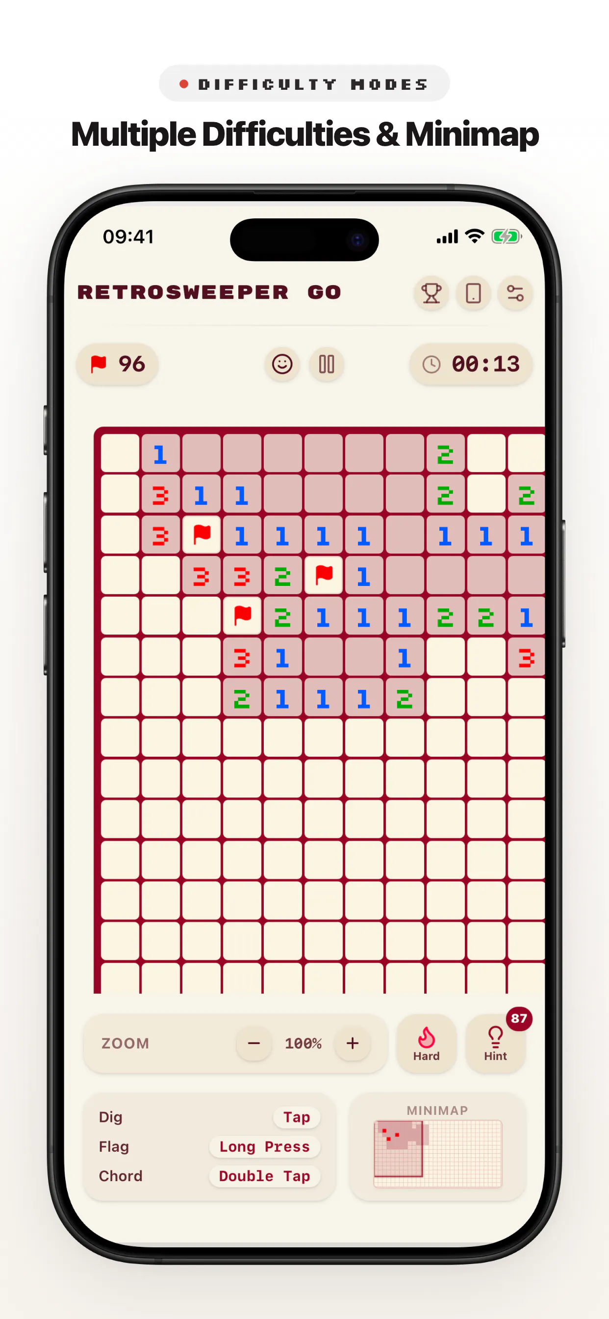 RetroSweeper Go - Minesweeper gallery image