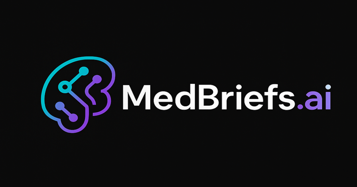 MedBriefs.ai - Screenshot 2 showing product features and functionality