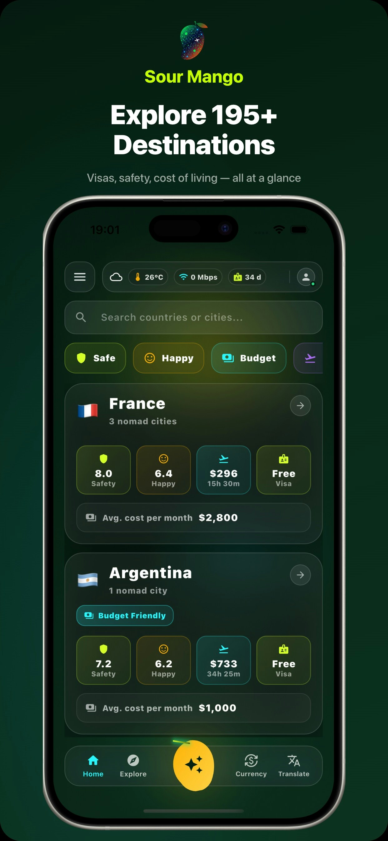 Sour Mango : AI Travel Companion gallery image