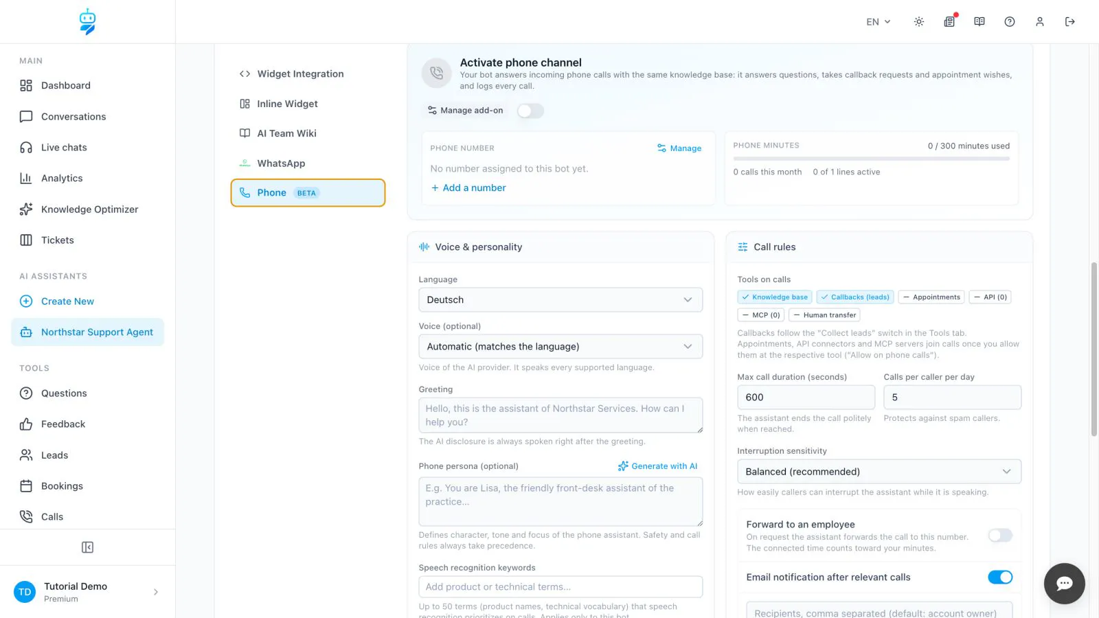 WebChatAgent screenshot 4