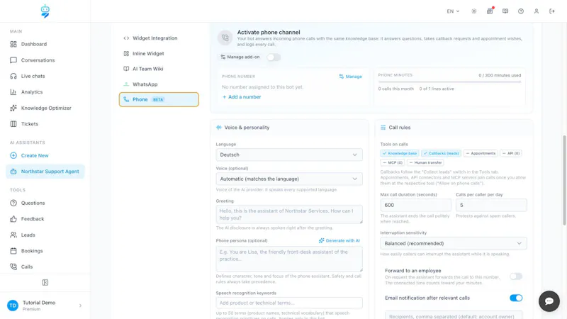 WebChatAgent screenshot 4