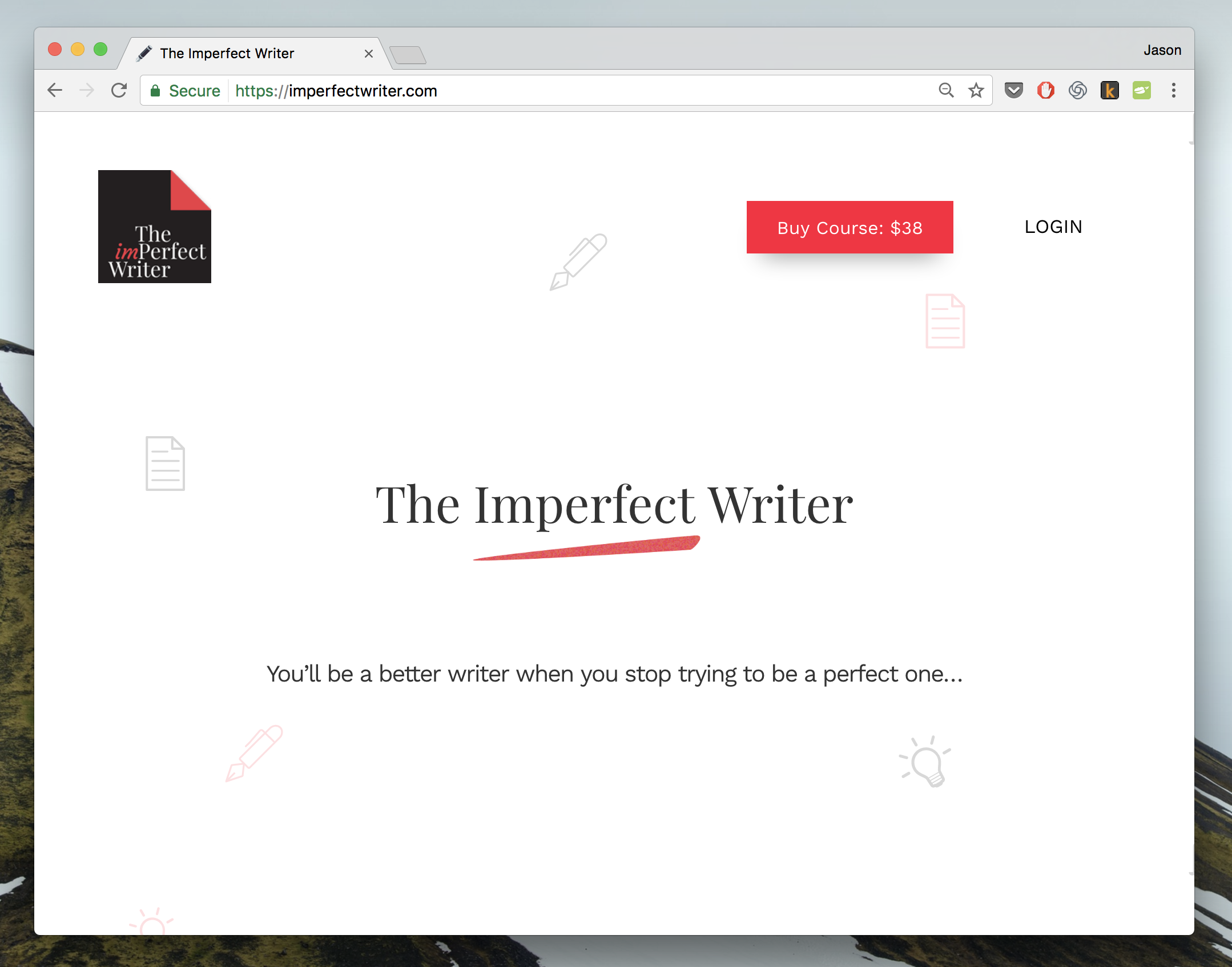 The Imperfect Writer gallery image