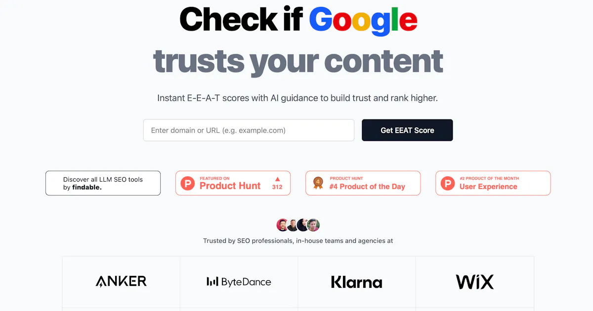 SEO EEAT Check