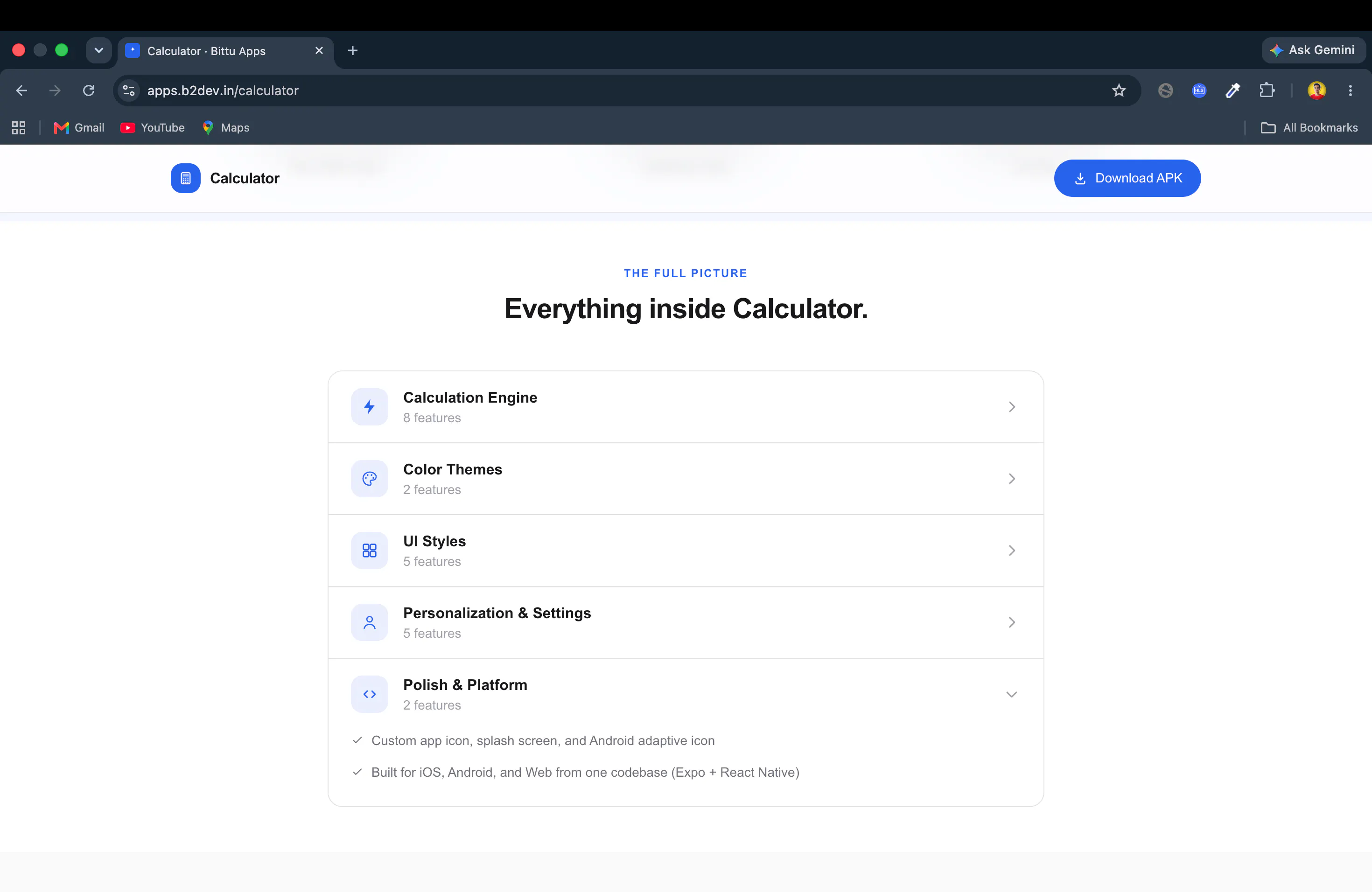 Calculator gallery image