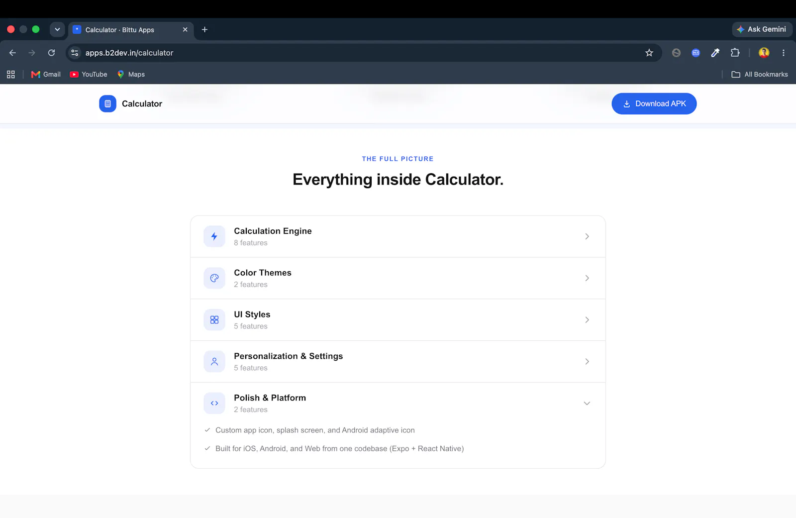 Calculator screenshot 5
