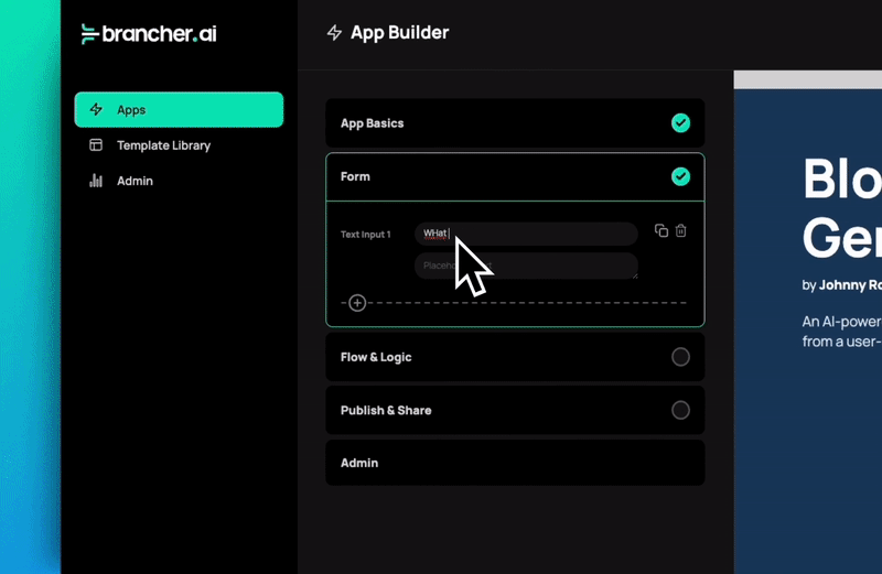 Brancher.ai - Collegare i modelli di intelligenza artificiale per creare app di intelligenza artificiale in pochi minuti, con NO-CODE media 2