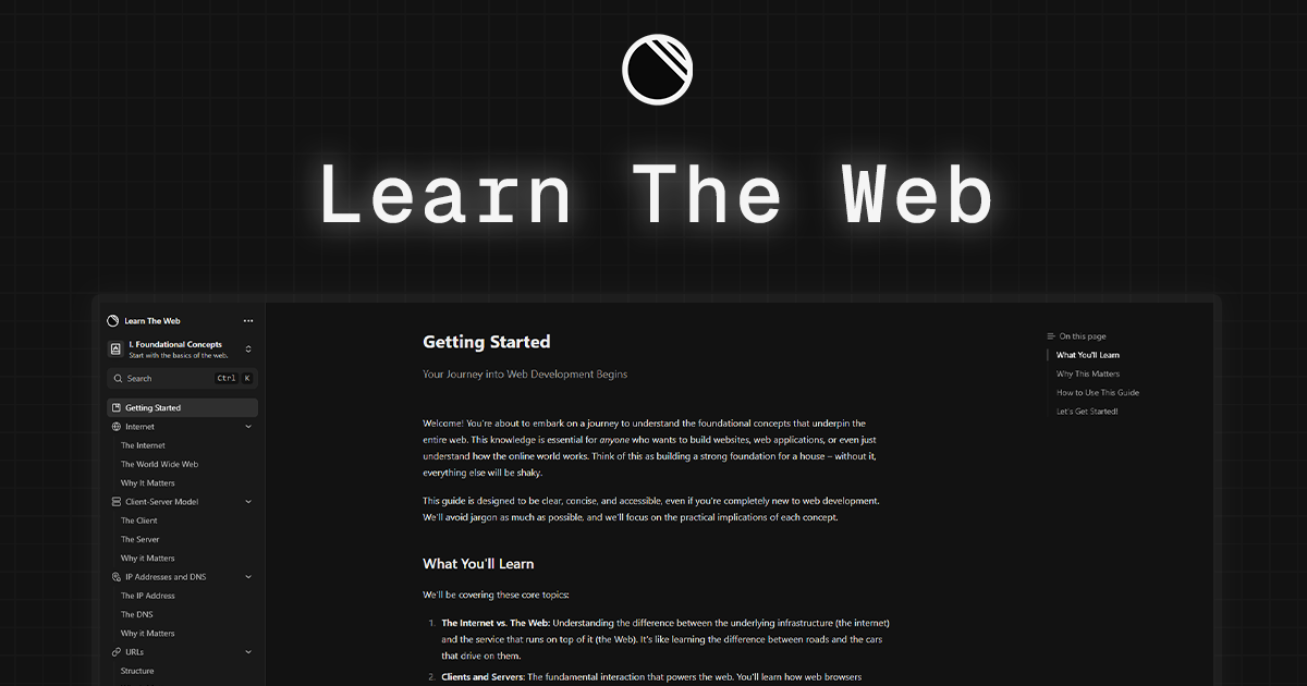 Web'i öğrenin - Web geliştirme yolculuğunuz şimdi başlıyor medya 1