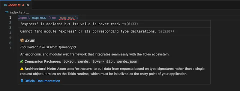 Package Pal for VS Code screenshot 3