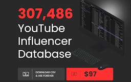 YouTube Influencer Database media 1