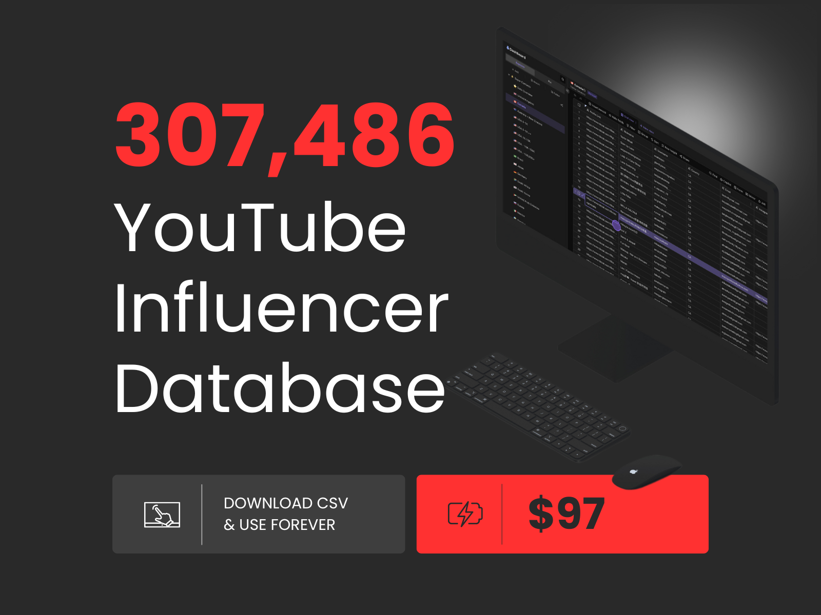 YouTubeインフルエンサーデータベース - あなたのスタートアップのためにYouTubeインフルエンサーを見つけるための最良の方法メディア1