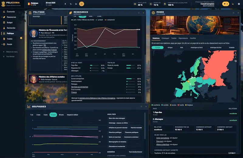 PoliEconia screenshot 2