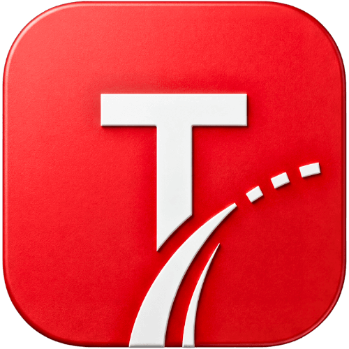 TeslaTracker - Product Hunt launch logo and brand identity