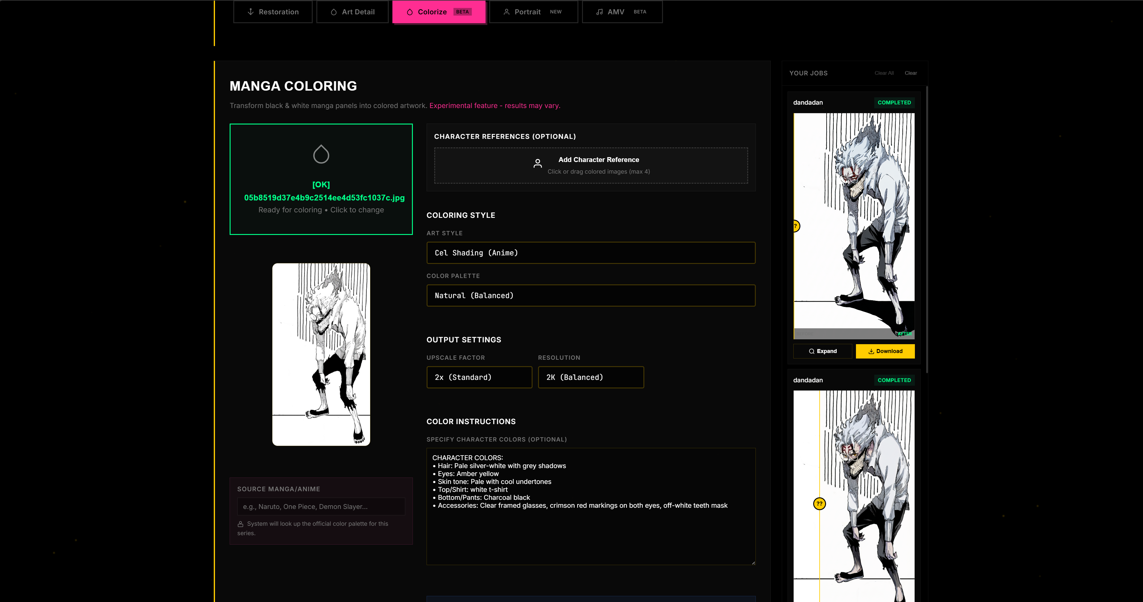 Comic Restore gallery image