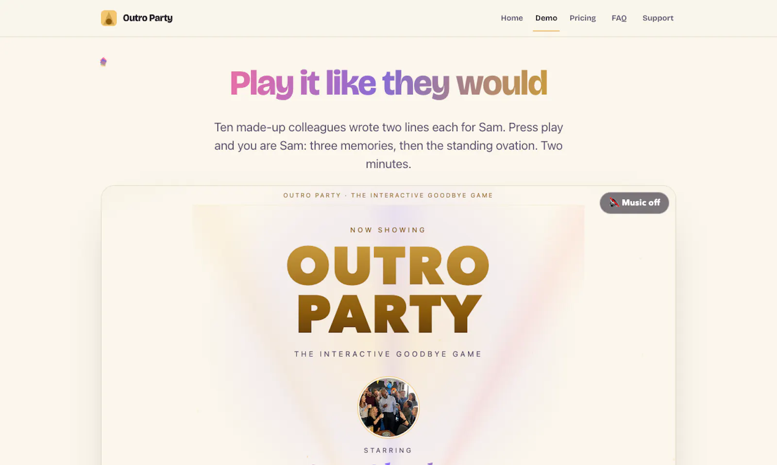 Outro Party screenshot 6