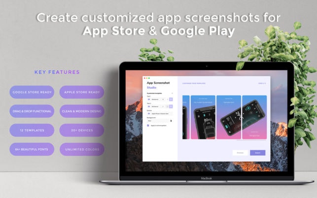 App Screenshot Studio for OSX Image