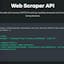 Web Scraper API