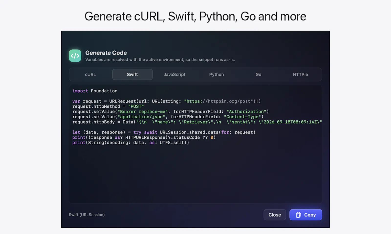 Retriever screenshot 5