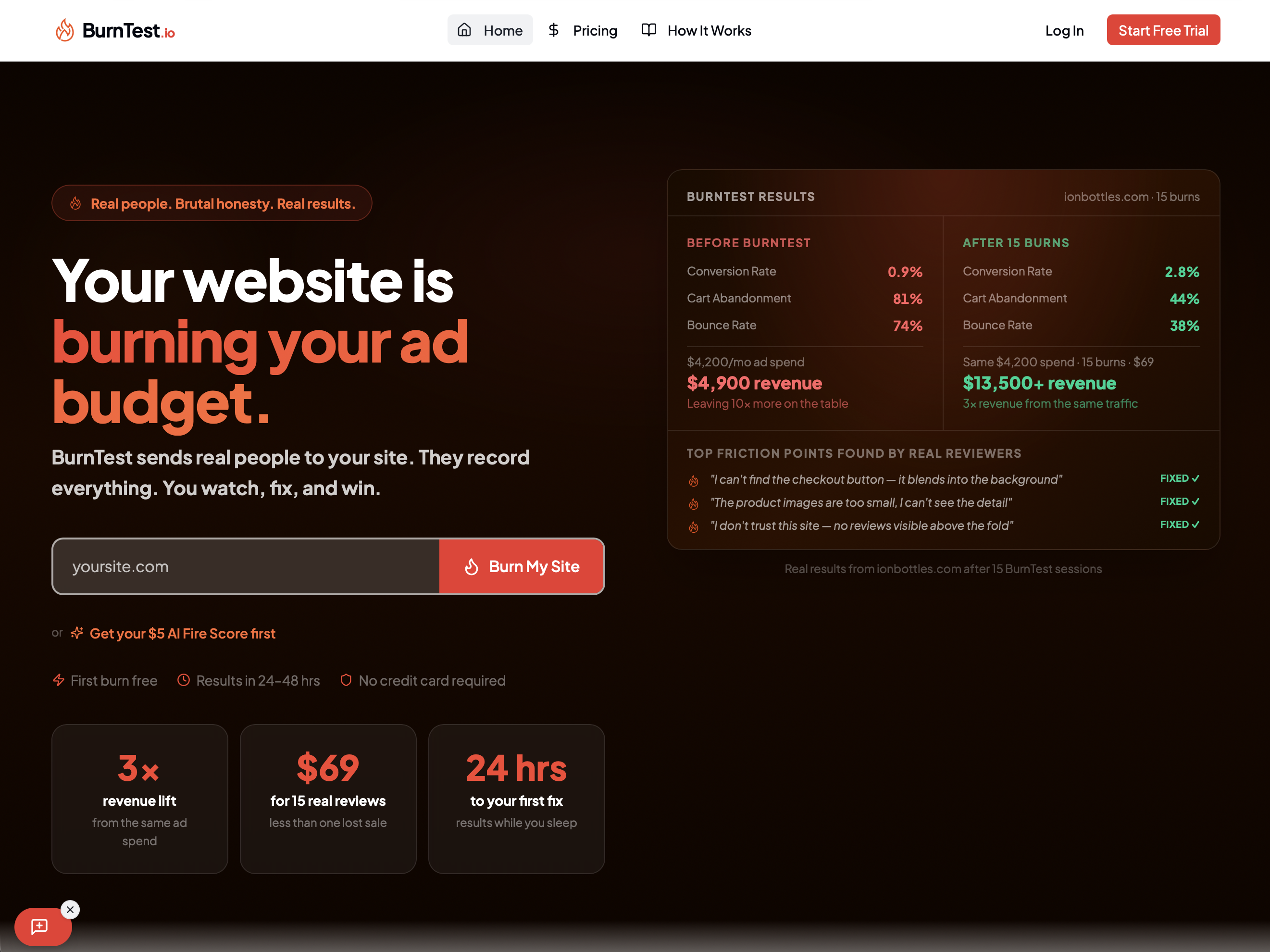 BurnTest.io gallery image