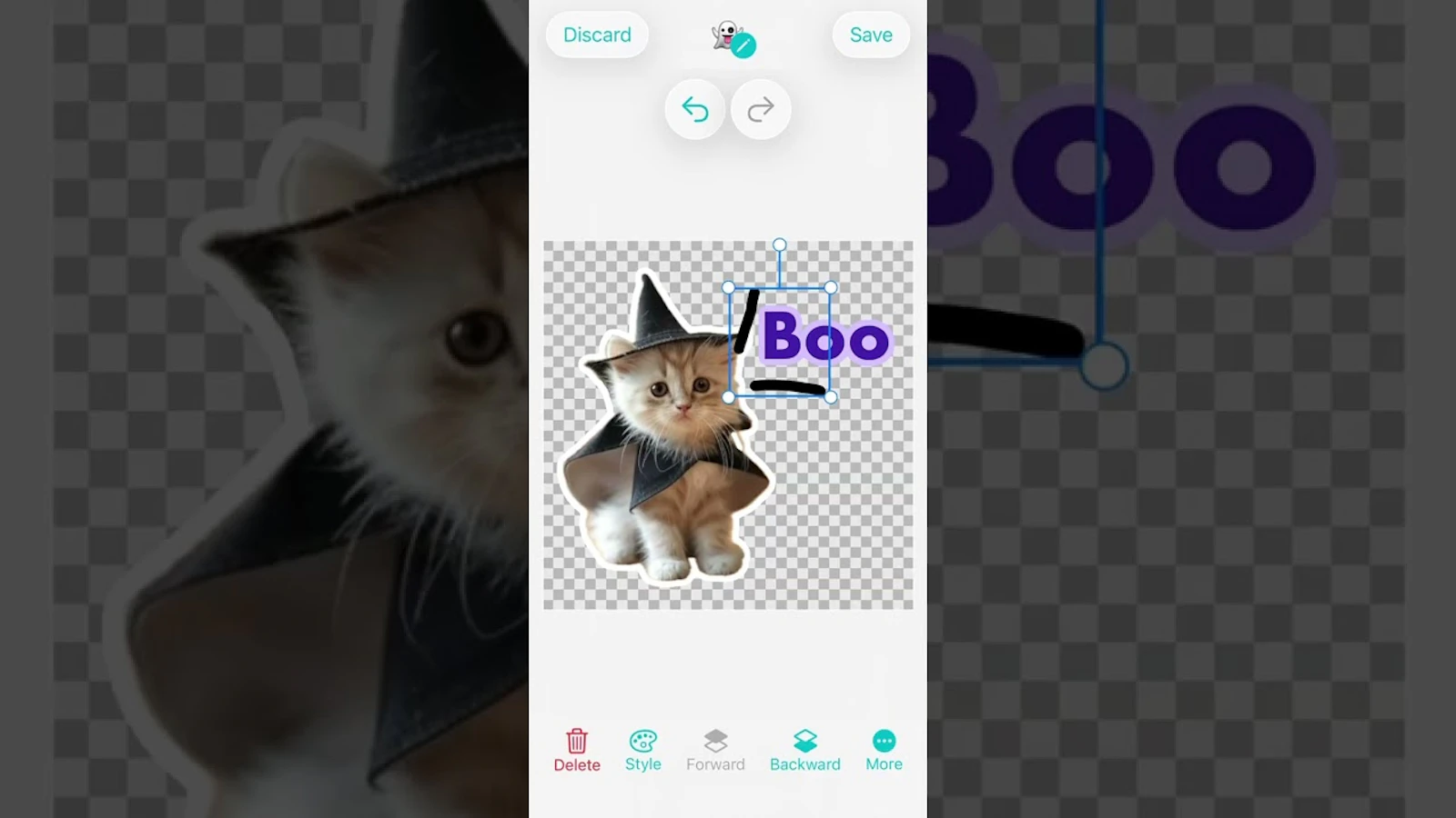 Expresstic: Sticker Maker screenshot 1 (video preview)