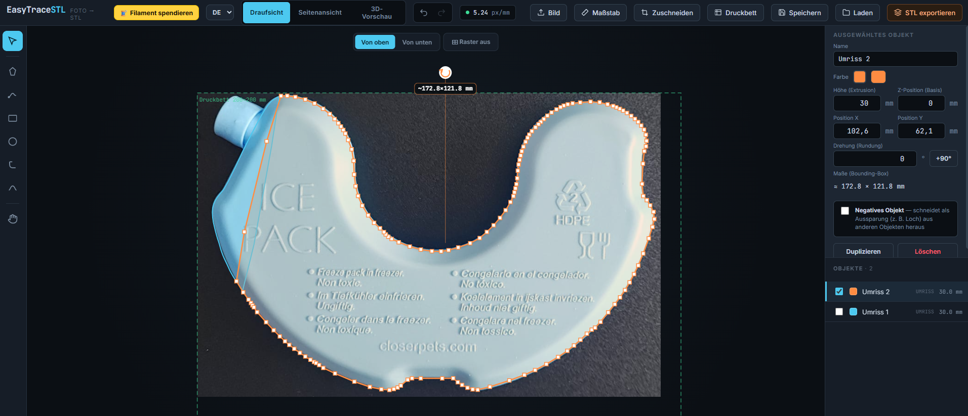 EasyTraceSTL  gallery image
