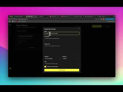 RapidPrompt gallery image