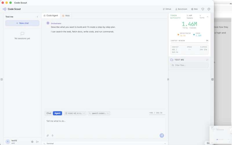 Code Scout – Free Local AI Coding Agent screenshot 2