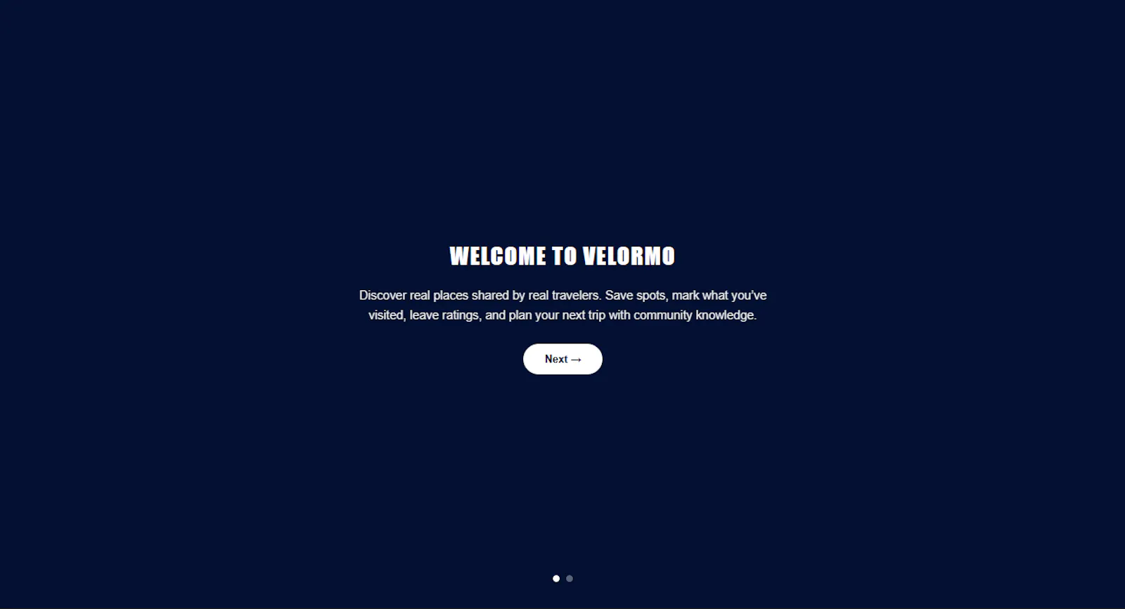 Velormo screenshot 2