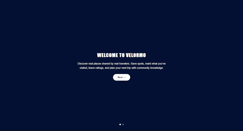 Velormo screenshot 2