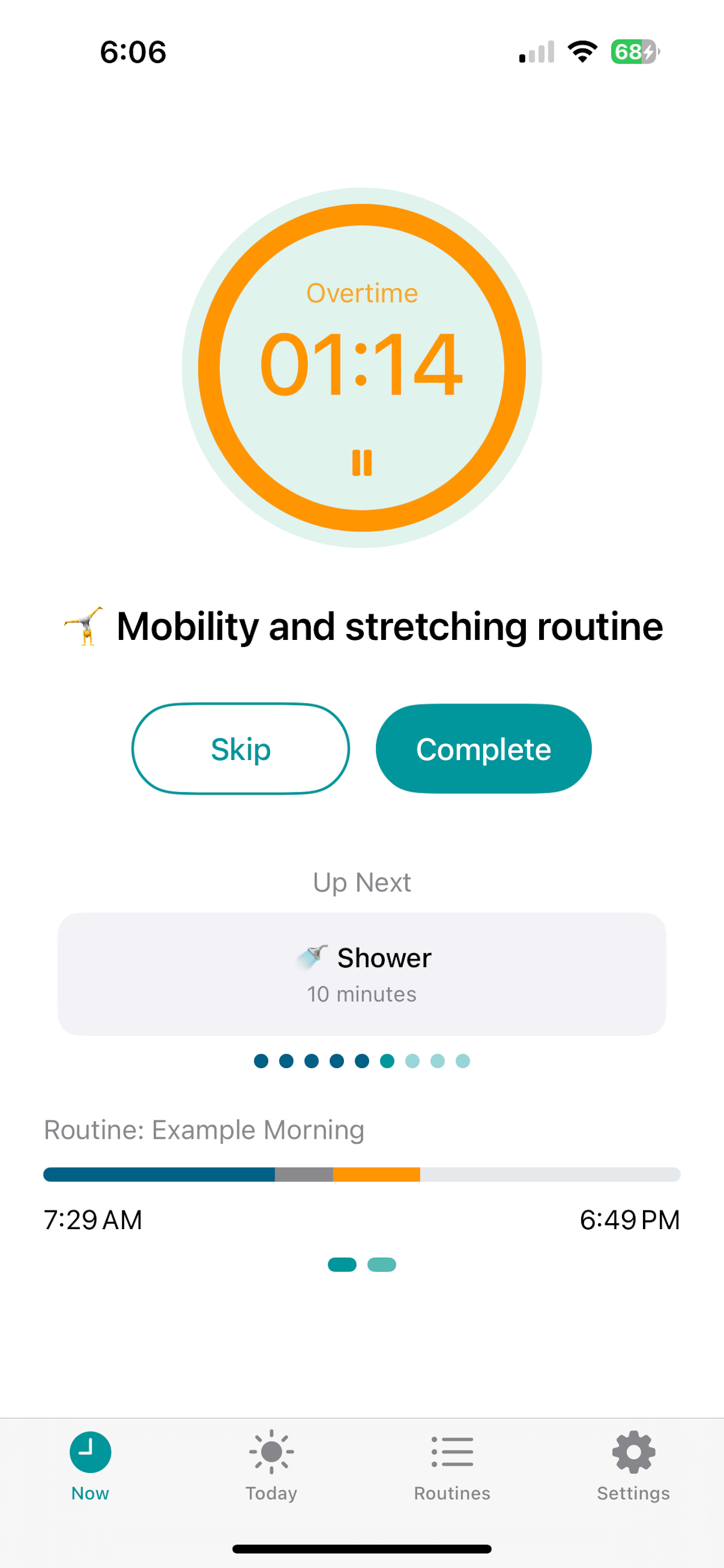 Time Stream - See your routines flow around life's changes & interruptions media 5