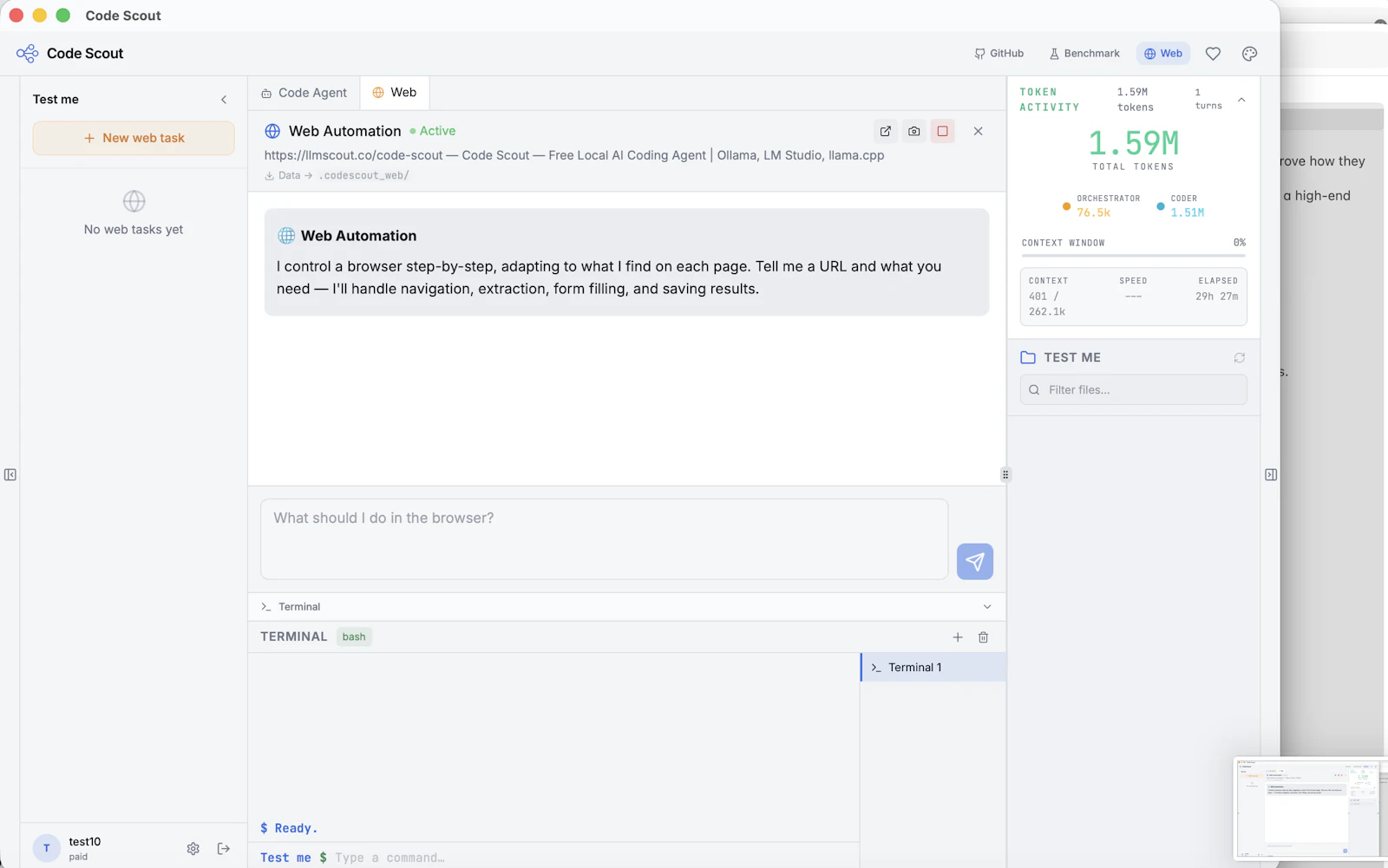 Code Scout – Free Local AI Coding Agent screenshot 3
