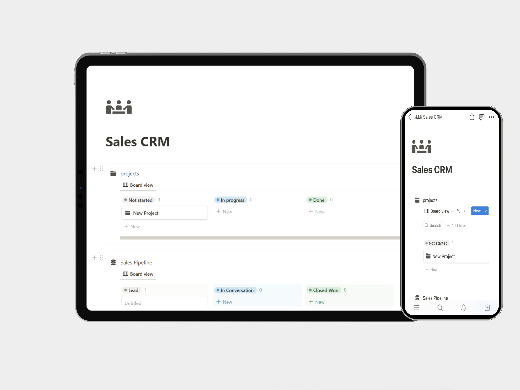 개념 판매 CRM - 영업을 늘리고 고객 관계를 관리하십시오 미디어 4