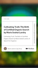 Search For Organics gallery image