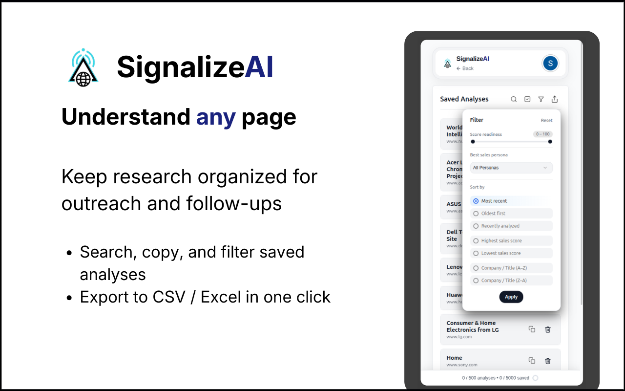 SignalizeAI gallery image