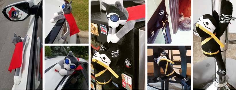 Cling Pals: Magnetic Plush Characters gallery image