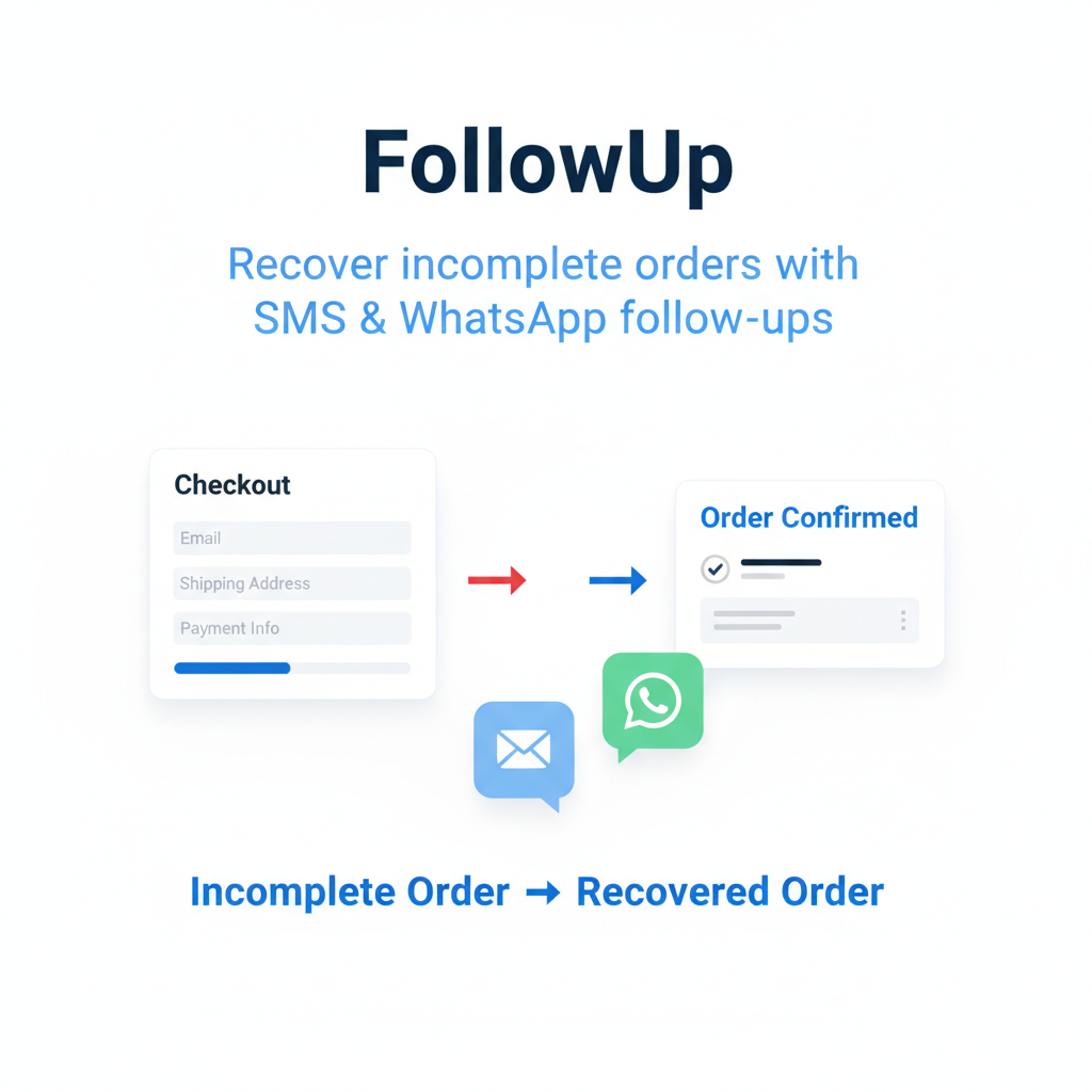 FollowUp - Product Hunt launch logo and brand identity