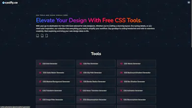 Free CSS Tools | CSSify.co gallery image