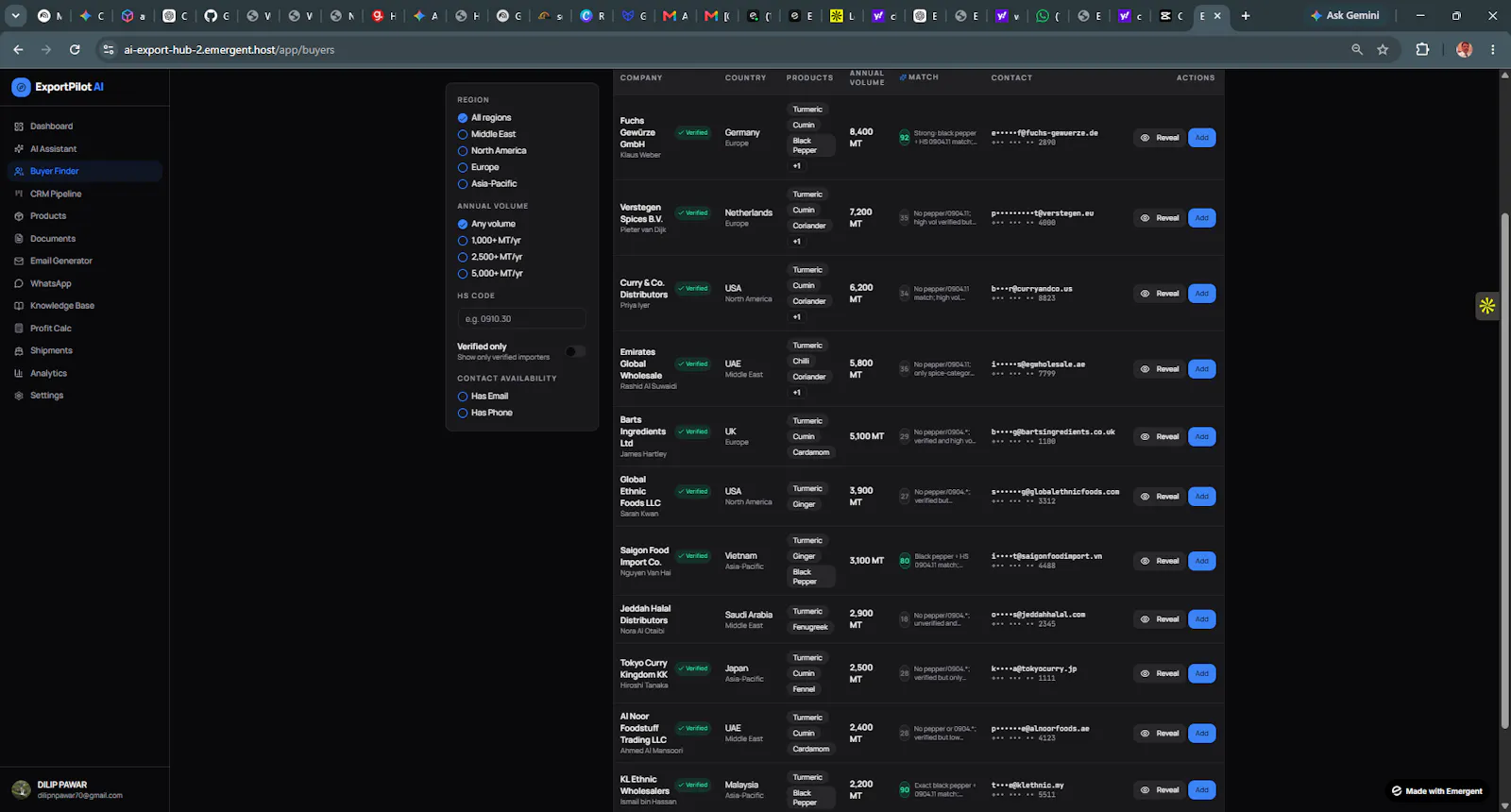 ExportPilot AI screenshot 3
