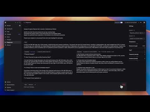 Model Playground by Keywords AI gallery image