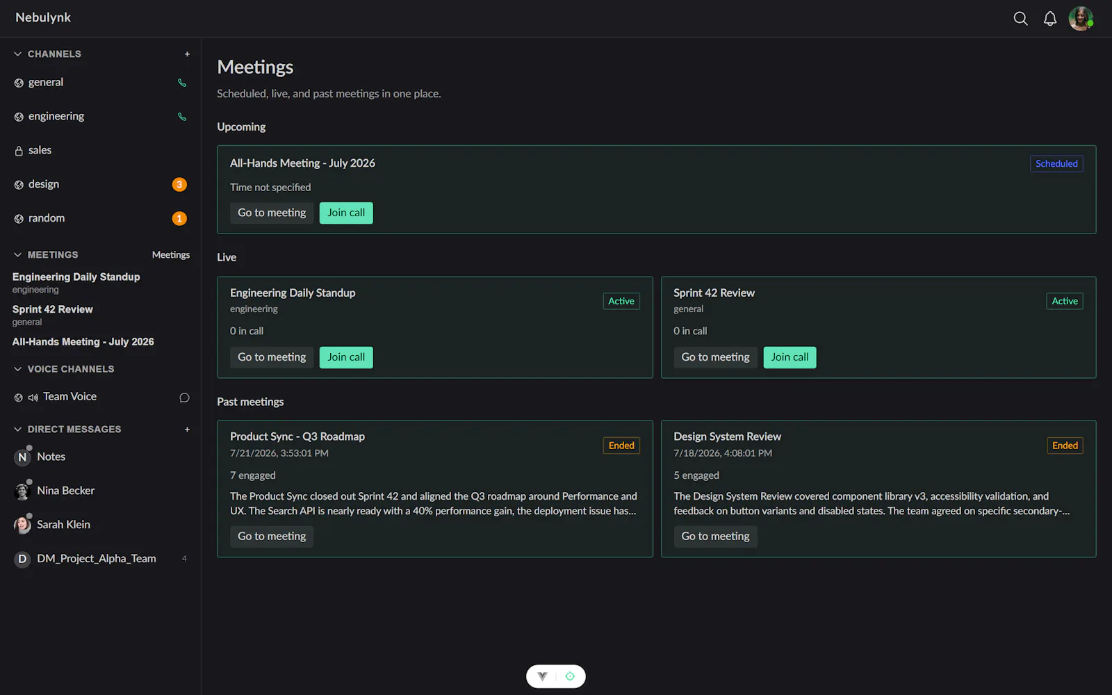 Nebulynk screenshot 2