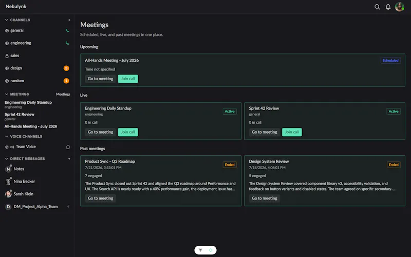 Nebulynk screenshot 2