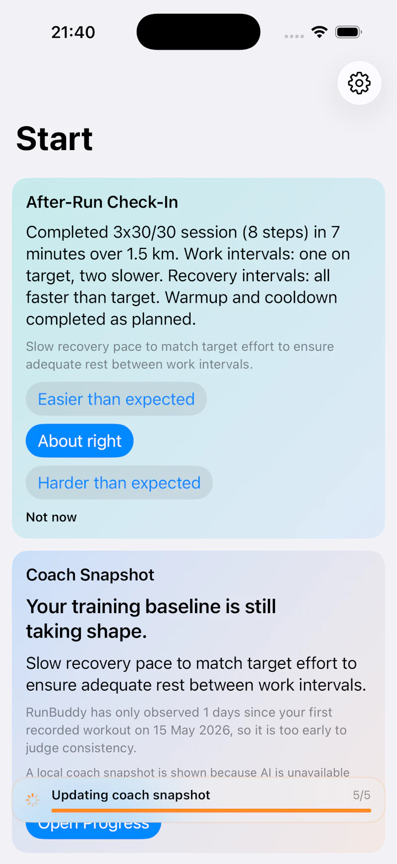 Run Buddy AI screenshot 11
