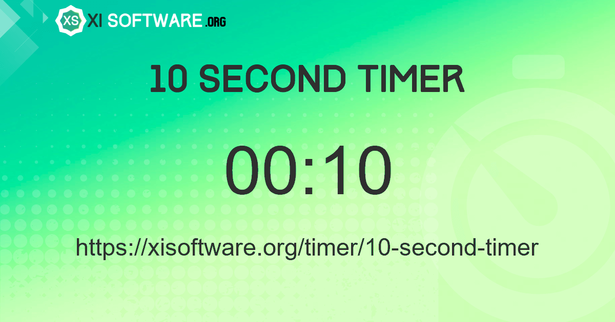 Contagem regressiva do temporizador online media 10