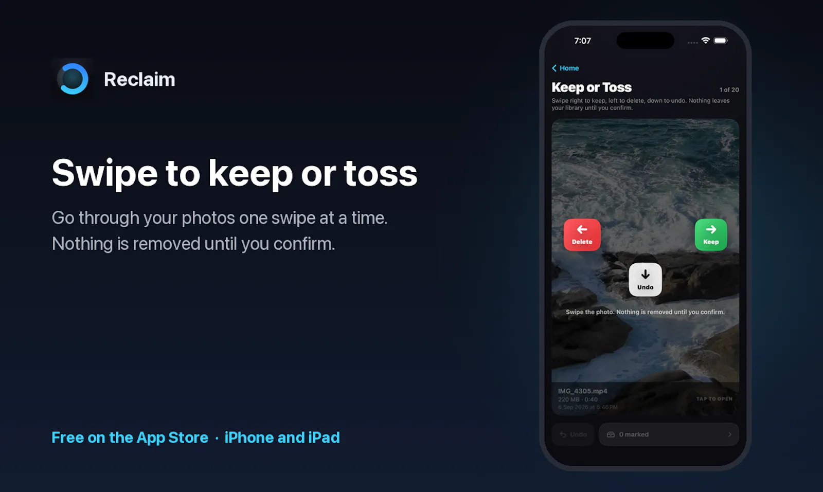Reclaim screenshot 4